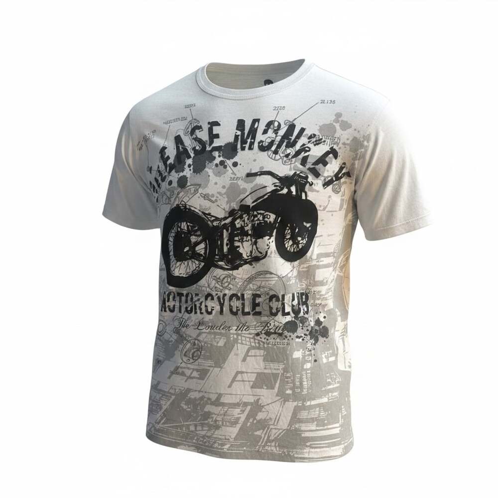 Grease Monkey Motorcycle Club Graphic T-Shirt